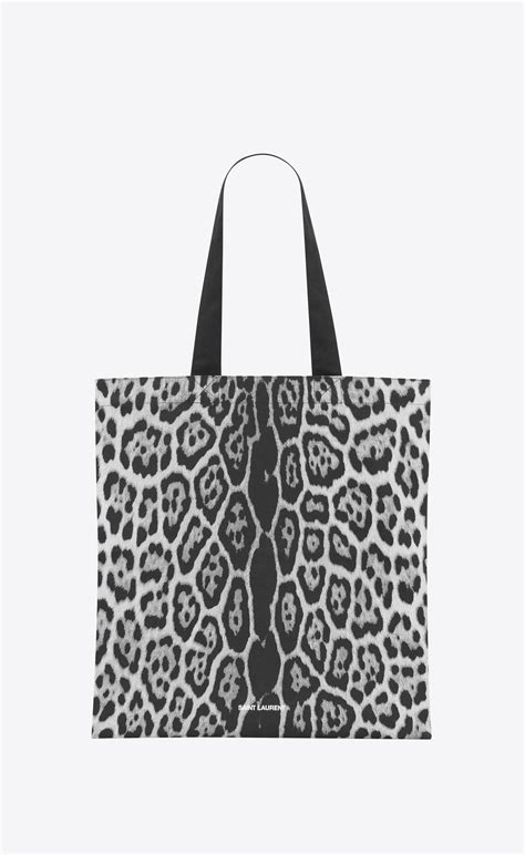 leopard totebag ysl|ysl cheetah bag.